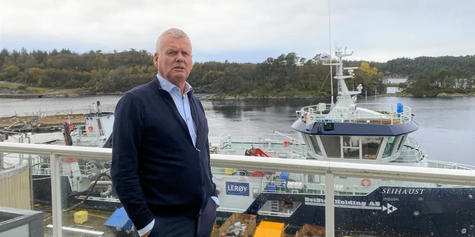 Helge Møgster i Austevoll Seafood.