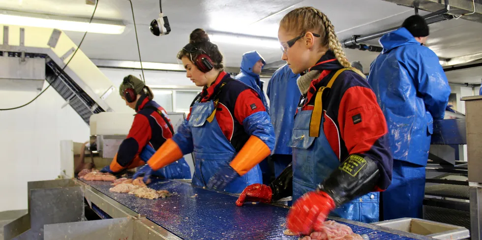Fiskeindustrien på Røst er avhengig av utenlandsk arbeidskraft.