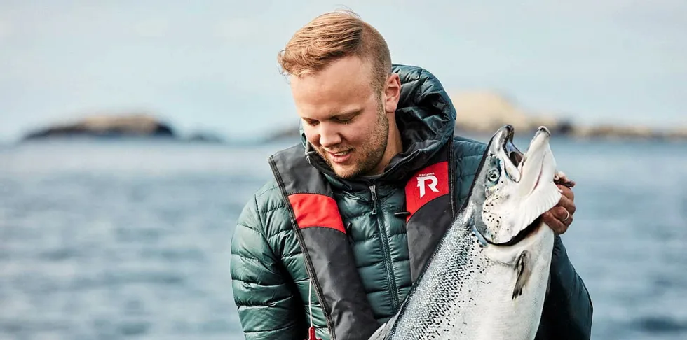 Sondre Eide i Eide Fjordbruk.