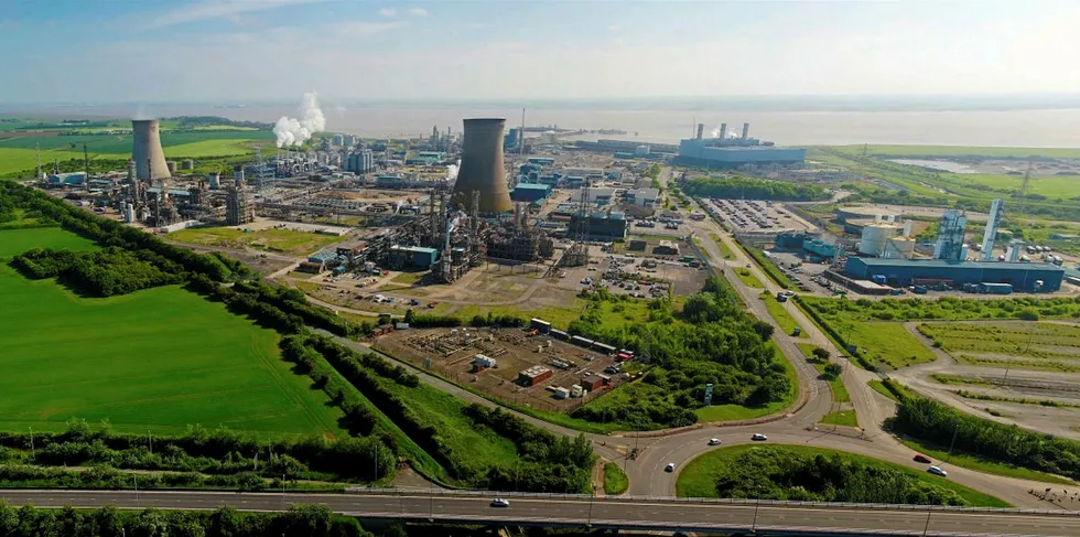 Anlegget skal bygges i Saltend Chemicals Park i nærheten av Hull.