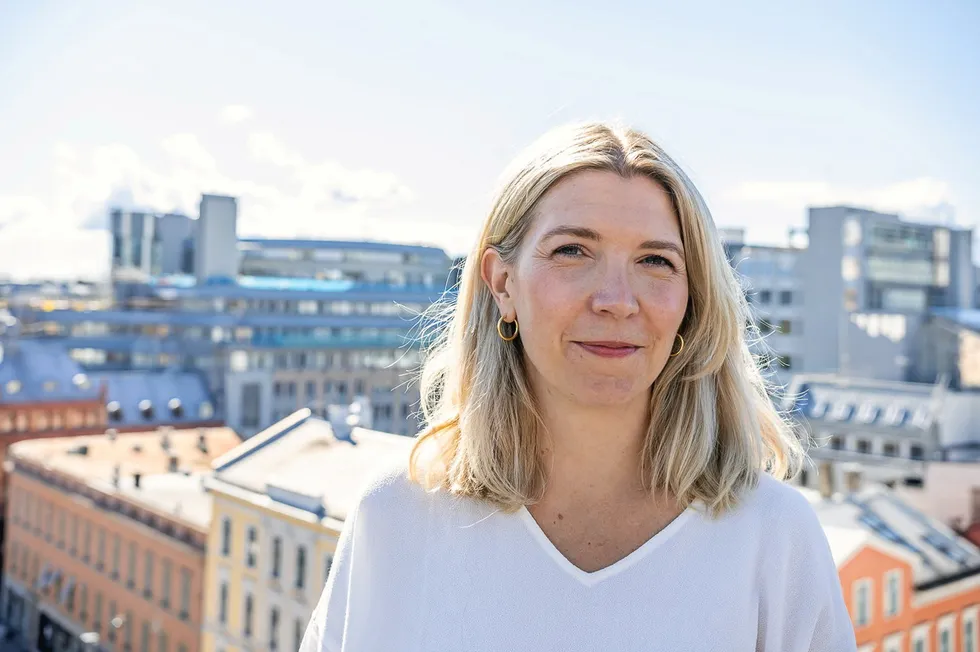Maria Schumacher Walberg, statssekretær i Arbeids- og inkluderingsdepartementet.