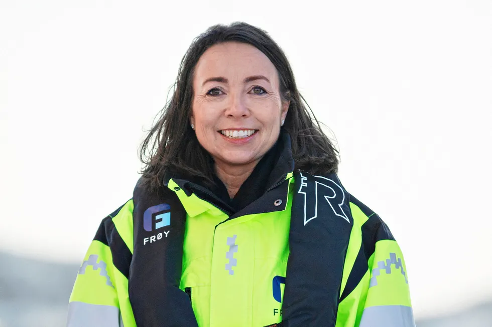 Tonje Foss, administrerende direktør i Frøy.