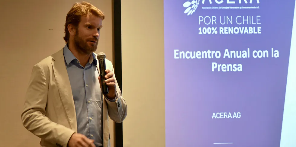 President of Chile's renewable energy association ACERA José Ignacio Escobar