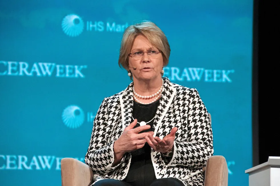 ‘Highly encouraged’: Occidental chief executive Vicki Hollub is optimistic about the company’s performance in the Delaware Basin.