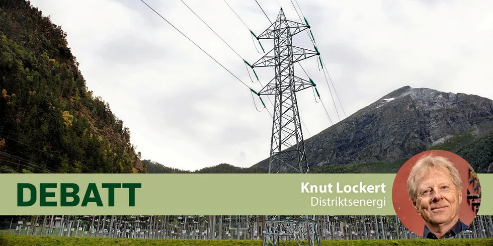 – Nå må vi tørre å bruke offensive tiltak for å få fart på nettinvesteringene, skriver Distriktsenergis Knut Lockert i denne kronikken.