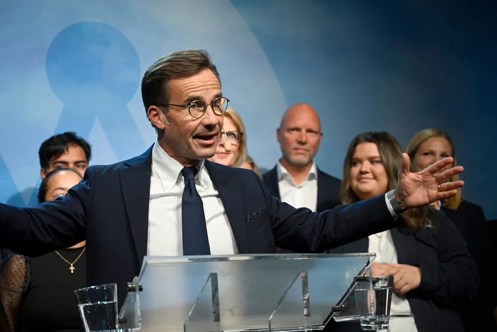Ulf Kristersson, Sveriges nye statsminister – sannsynligvis.