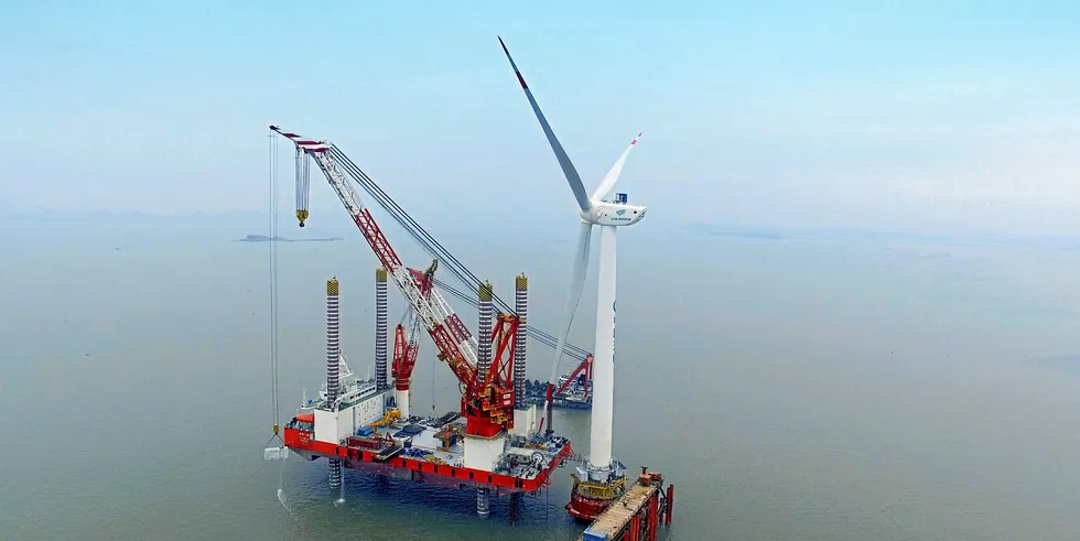 Chinese offshore turbines