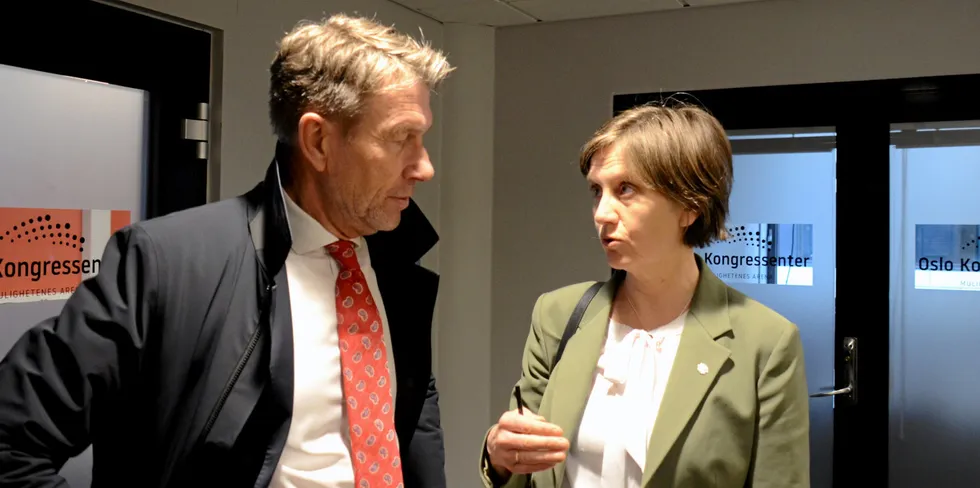 De to statsrådene Terje Aasland og Kjersti Toppe vil legge frem innstramminger for strømsalg, men forslagene er mindre omfattende enn tidligere antydet.