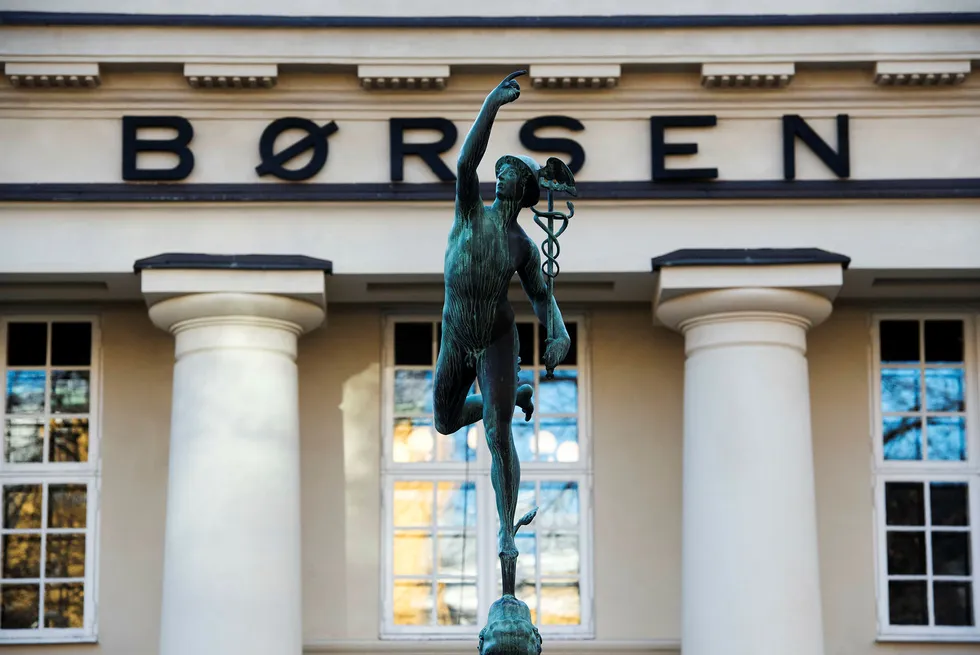 Hovedindeksen på Oslo Børs endte ned tirsdag. Foto: Per Ståle Bugjerde