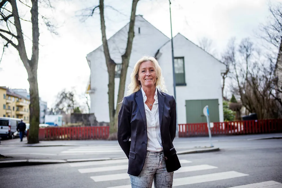 Eiendomsmegler Grethe Wittenberg Meier i Privatmegleren. --- Foto: Gunnar Blöndal