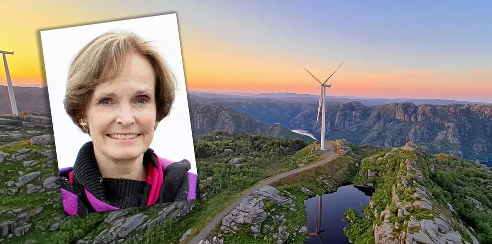 Anette Olsens investeringsselskap er ny minoritetseier i Lista vindkraftverk. I fjor hadde selskapet et eventyrlig år. Nå har selskapet snart dekket inn hele den opprinnelige investeringen. Anette Olsen Lista Vindkraftverk.