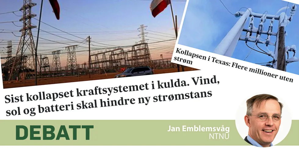 – En rekke land feiler på å ta energisikkerhet seriøst