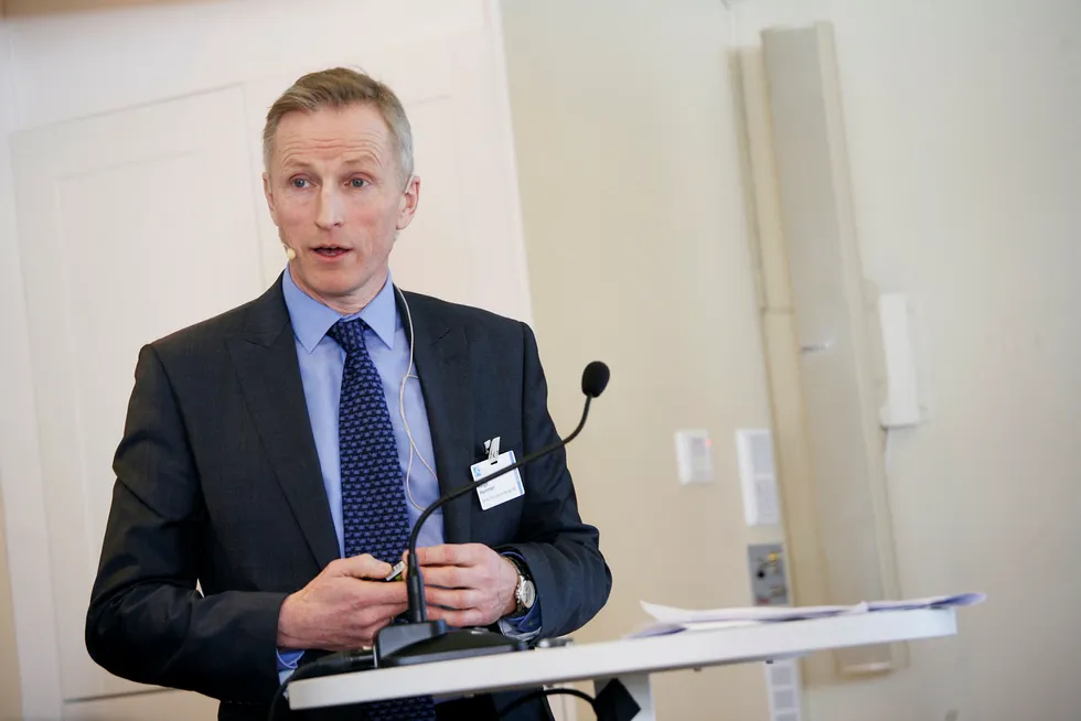 Helge Hammer, sjef i Faroe Petroleum Norge.