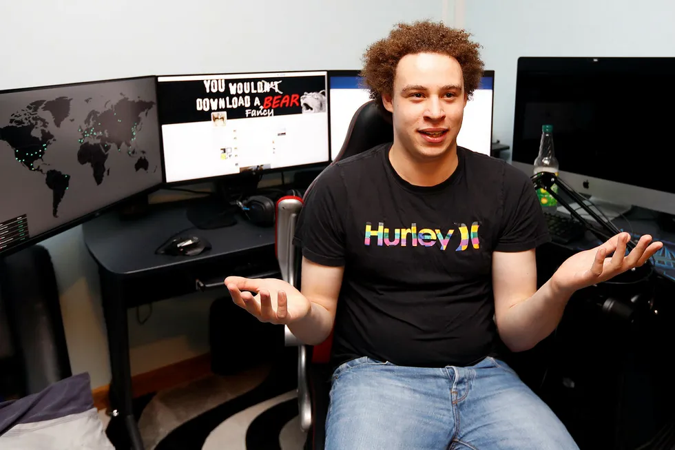 Den britiske dataeksperten Marcus Hutchins stoppet programvareviruset WannaCry i mai. Nå er han pågrepet for å ha lage tog distribuert et eget virus for å stjele nettbankinformasjon. Foto: Frank Augstein