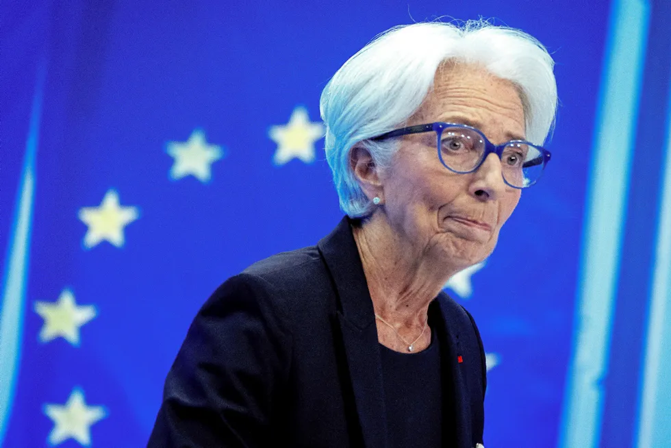 ECB-sjef Christine Lagarde.