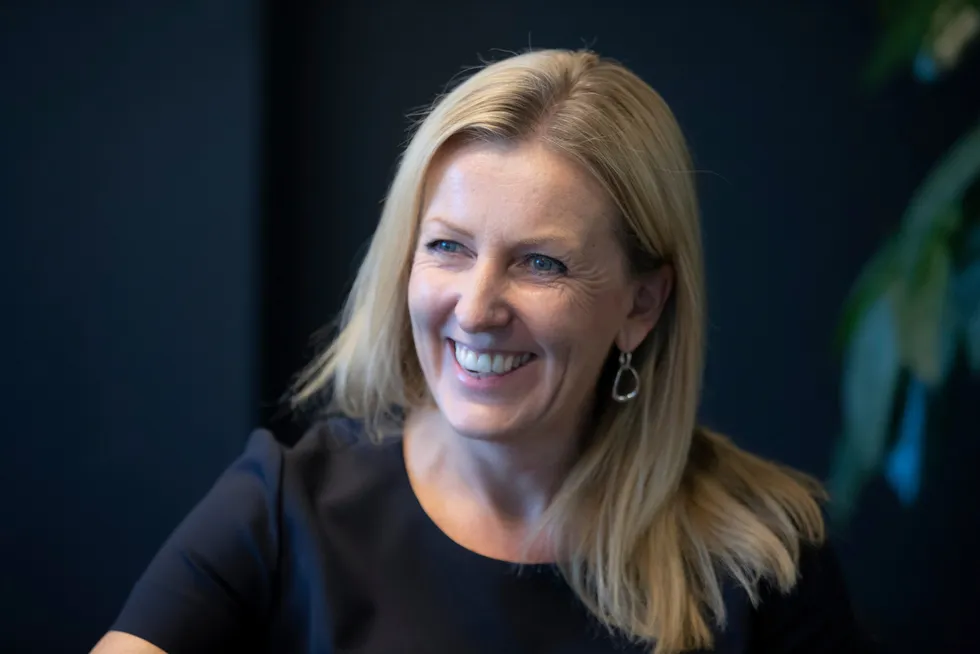 Tove Andersen leder pantegiganten Tomra som prises til nesten 40 milliarder kroner på Oslo Børs.