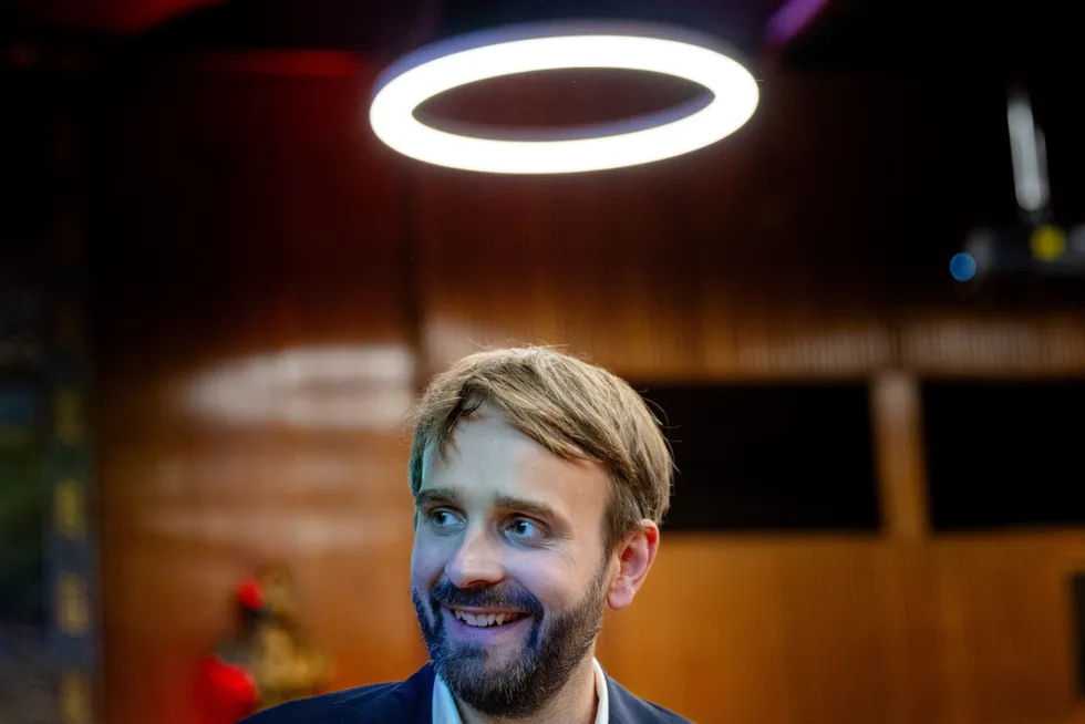 Næringsminister Jan Christian Vestre øker kapitalen i Nysnø Klimainvesteringer.