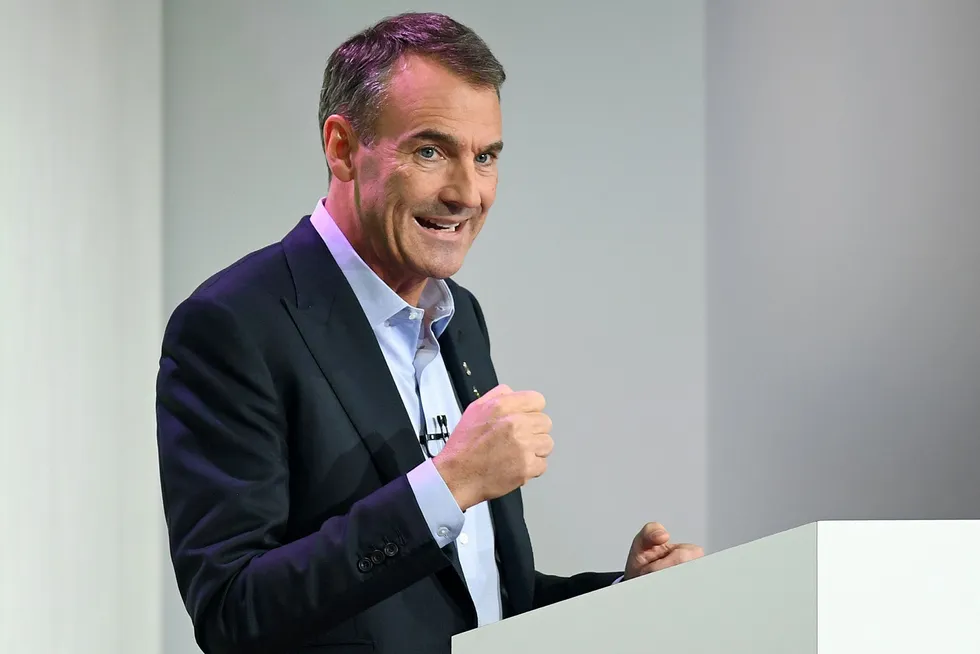 ‘Really excited’: BP chief executive Bernard Looney.