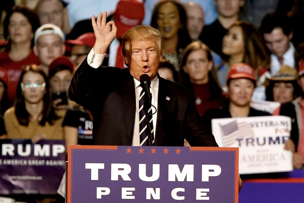 Feilslått økonomisk politikk har alltid avlet populisme. Det er derfor hevet over tvil at kandidatene må få karakteren Trump. Foto: Rebecca Cook/Reuters/NTB Sscanpix