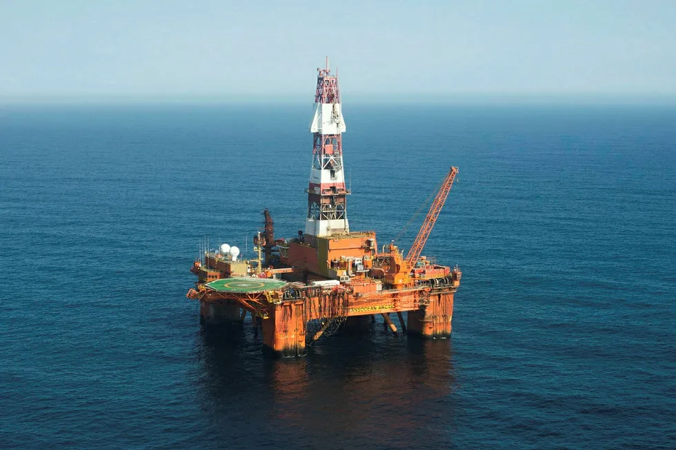 Norwegian wildcat: the well will be drilled using the semi-submersible Transocean Arctic