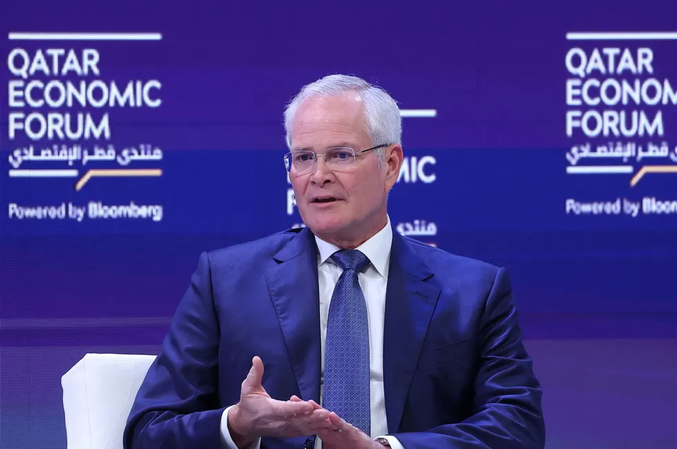 ExxonMobil chief executive Darren Woods