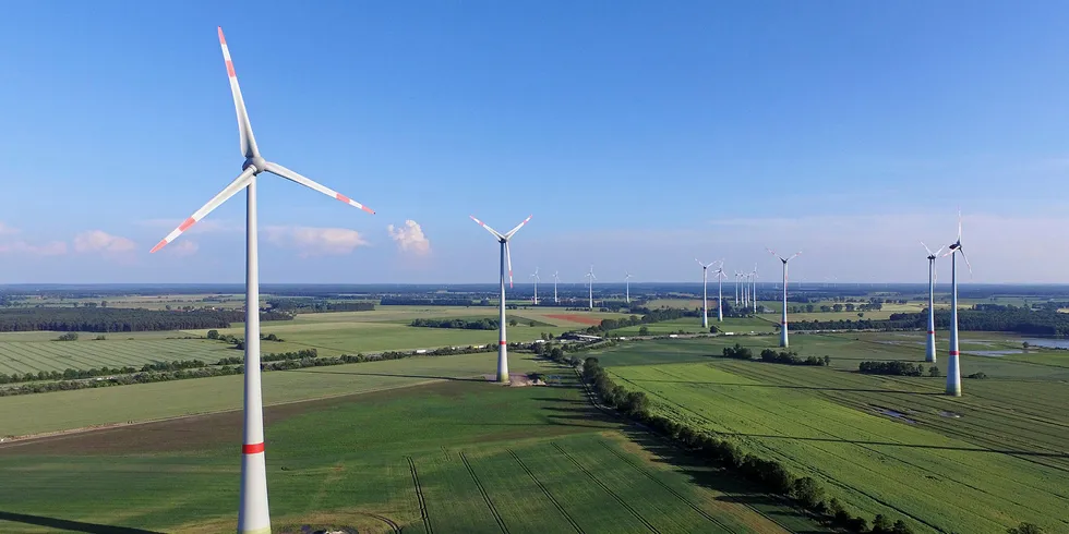 German wind farm