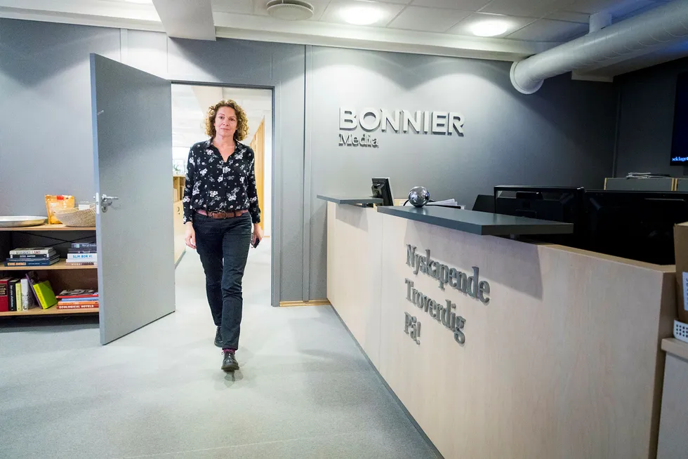 Hildur Mork kjemper for rettighetene til medlemmene i fagforeningen Parat Media, som mister jobben i Bonnier Media.