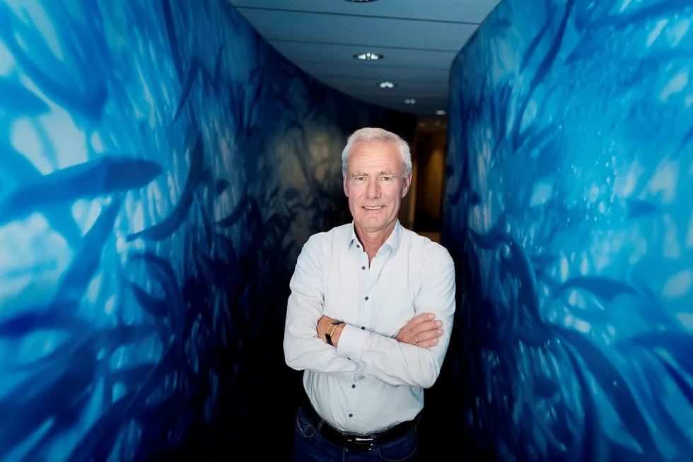 Gründer og lakseoppdretter Kjell Lorentsen sier lakseprisen er «som en drøm», men advarer mot kraftig kostnadsvekst i næringen. Foto: Rune nilsen/Bodø nu