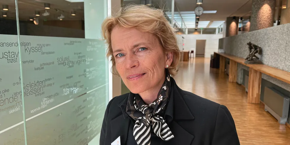 Professor Kristin Linnerud i fornybar energi ved UNMB har forsket på folks oppfatninger av vindkraftutbygging.