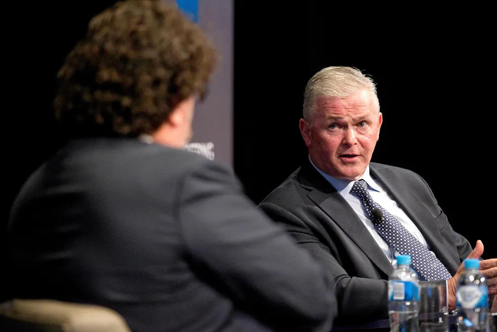 Santos chief executive Kevin Gallagher.