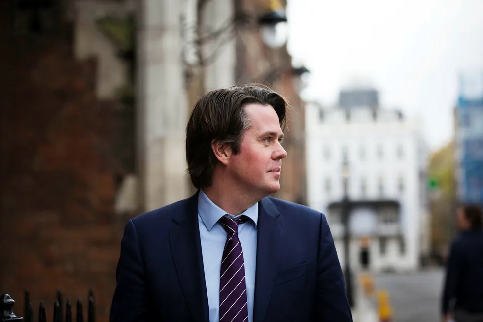 Forvalter Espen Westeren i hedgefondet Titan Opportunities i London måtte se verdiene falle med børsuro og oljeprisfall på tampen av 2018.
