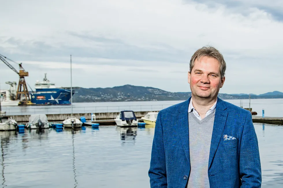 Per Jarle Røyrvik er administrerende direktør i Frydenbø Maritime Industries.