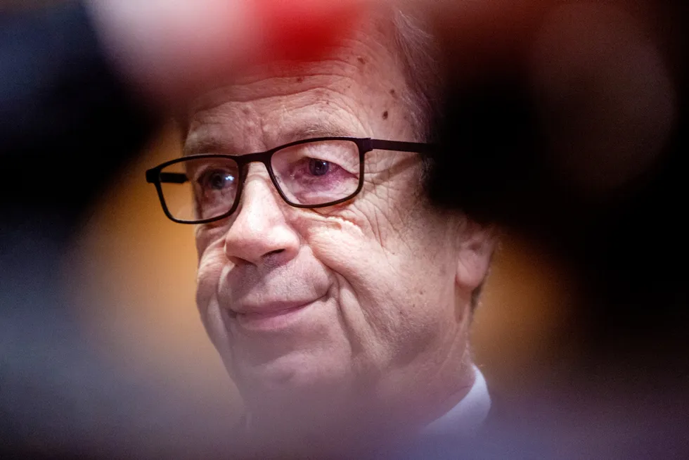 Sentralbanksjef Øystein Olsen er opptatt av inflasjonsforventningene til publikum.