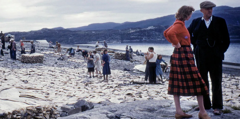 HISTORIE: Karsten Alnæs har utgitt boken «Eventyret om klippfisken», en bok om egen historie og klippfiskens.