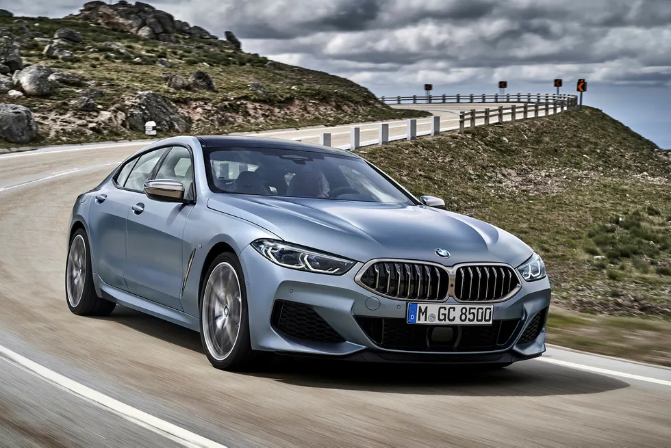 BMW 8-serie Gran Coupe går i strupen på Porsche Panamera.