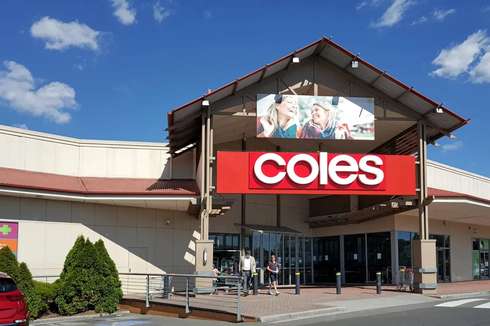 Coles is one of Australia's four biggest grocery retail chains.