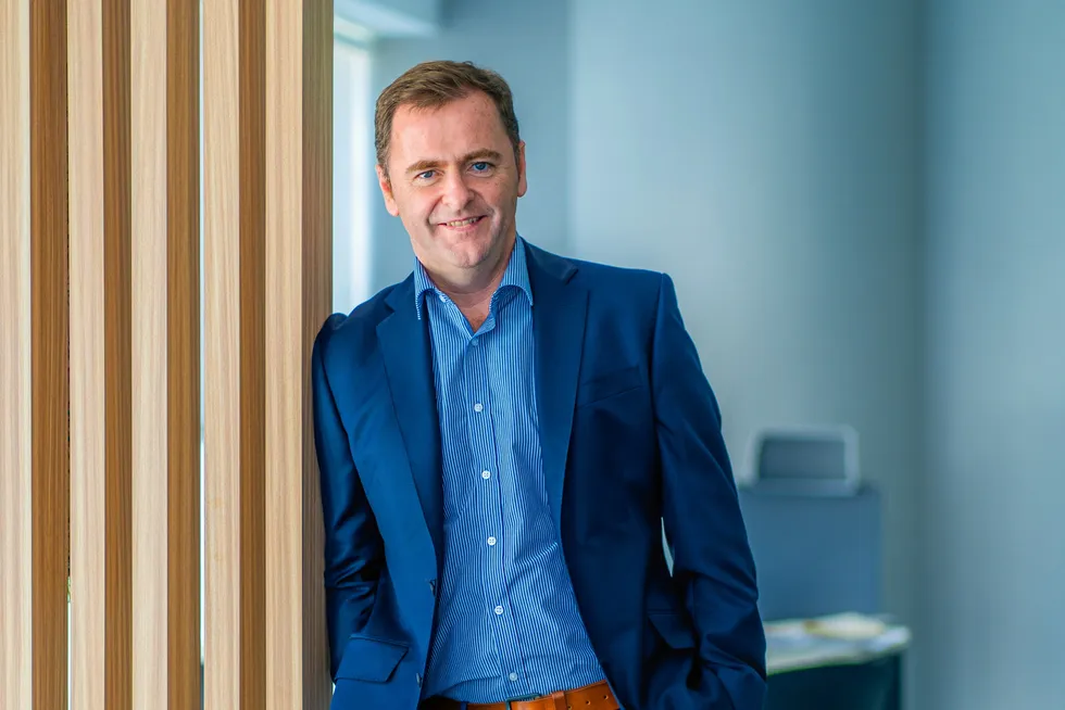 Abu Dhabi award: Kent chief executive John Gilley.