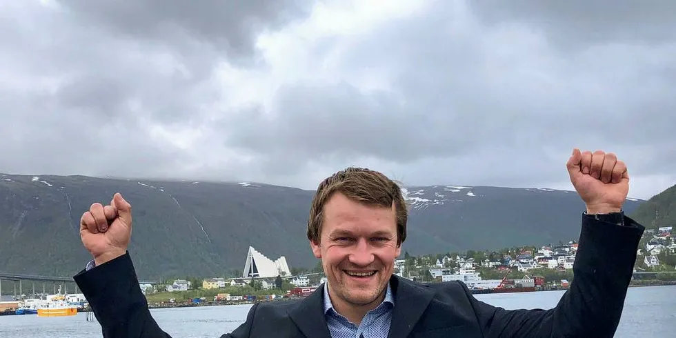 Årets kvalitetsfisker 2018: Tor Inge Nilsen med båten "Ballstadværing".Foto: Norges Råfisklag