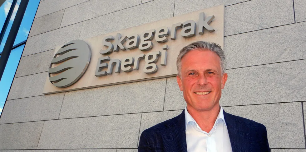 Konsernsjef i Skagerak Energi, Jens Bjørn Staff, gjør endringer i ledergruppen.