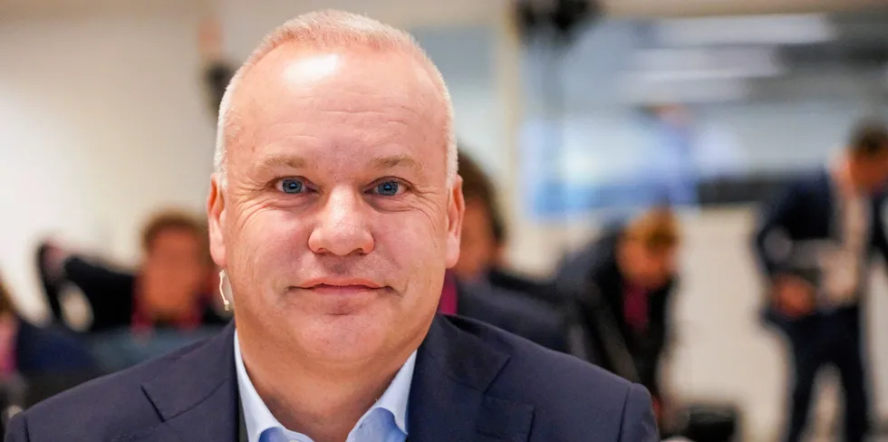 Konsernsjef Anders Opedal i Equinor ASA mener dette er en unik mulighet til å bygge en hydrogenindustri i Norge.