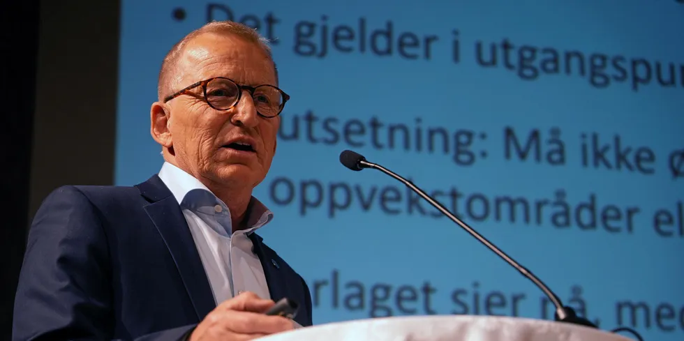 Kåre Heggebø, leder i Fiskarlaget.
