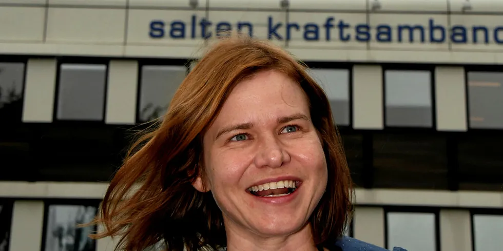 Konsernsjef Liina Veerme i SKS er fornøyd med resultatet til tross for en solid nedgang. Selskapet skal være godt rustet for 2020, selv om det vil bli et krevende år også for dem.