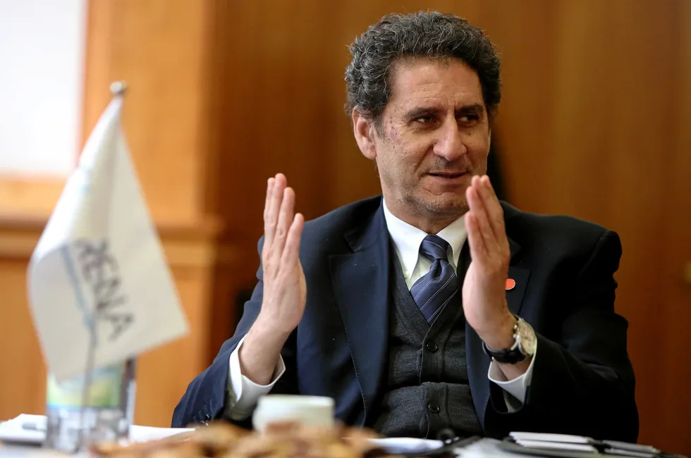 Irena director-general Francesco La Camera.