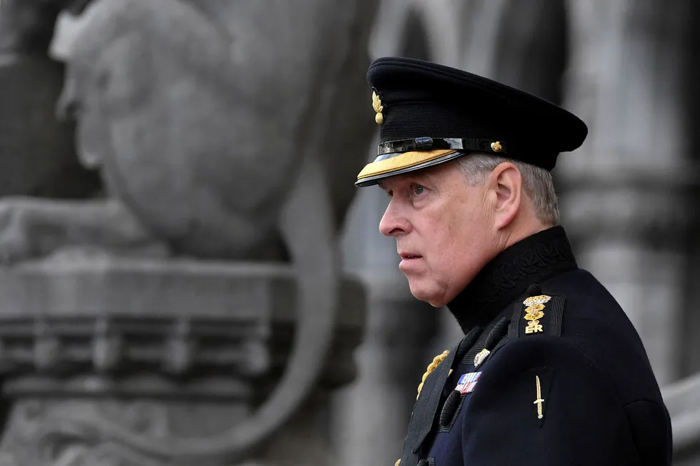Prins Andrew, hertugen av York, har problemer.