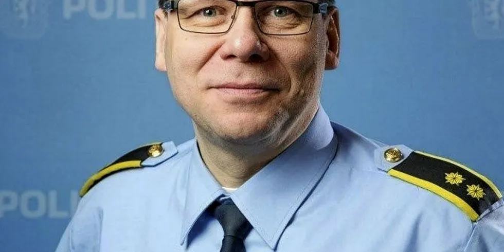 SIKTELSE: Leder for øko og miljøavsnittet i Finnmark politidistrikt, Rune Johansen Nordbakk, tror ikke at en endelig siktelse vil være klar før etter sommerferien.