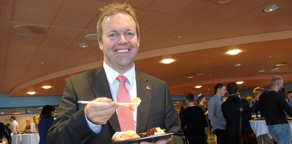 Alf Helge Aarskog, tidligere konsernsjef i Mowi da selskapet het Marine Harvest.