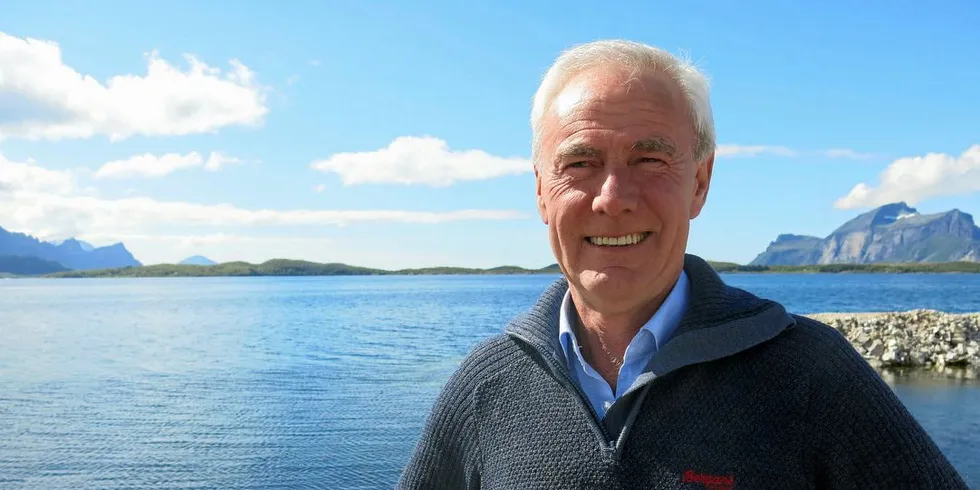 KJØRER PÅ: Gigante-sjef Kjell Lorentsen satser bredt innenfor oppdrettsvirksomhet.Arkivfoto: Agnar Berg