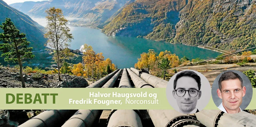 . Debattinnlegg av Halvor Haugsvold og Fredrik Fougner i Norconsult oktober 2022.