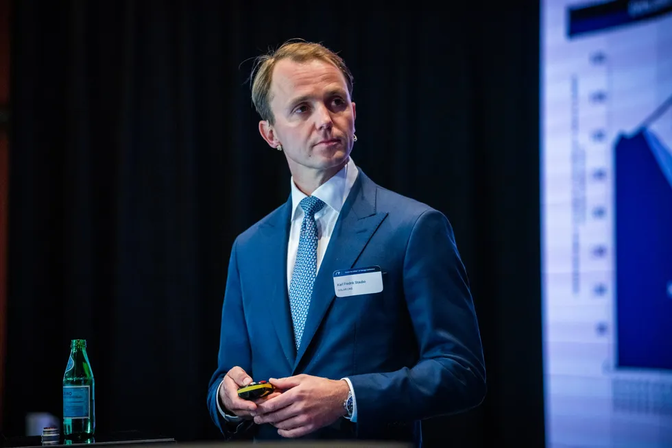 Golar LNG chief executive, Karl Fredrik Staubo.