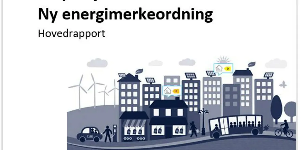 Forprosjekt for ny energimerkeordning er endelig sendt på høring.